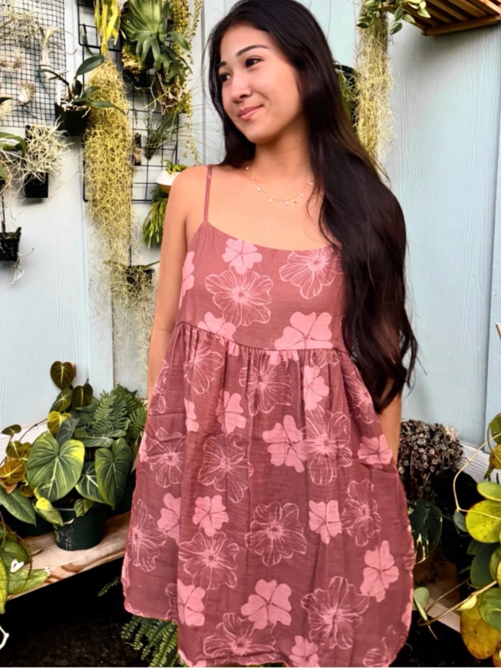Honi Hawaii Kaua Babydoll Dress - ‘ILIMA Size XL